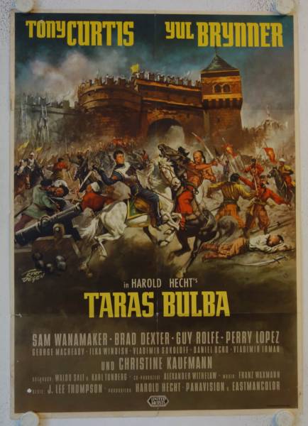 Taras Bulba original release german movie poster